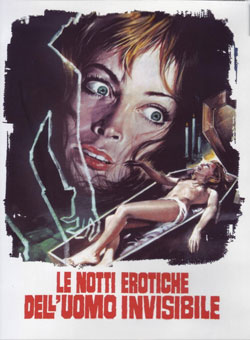 Le notti erotiche dell'uomo invisibile cover