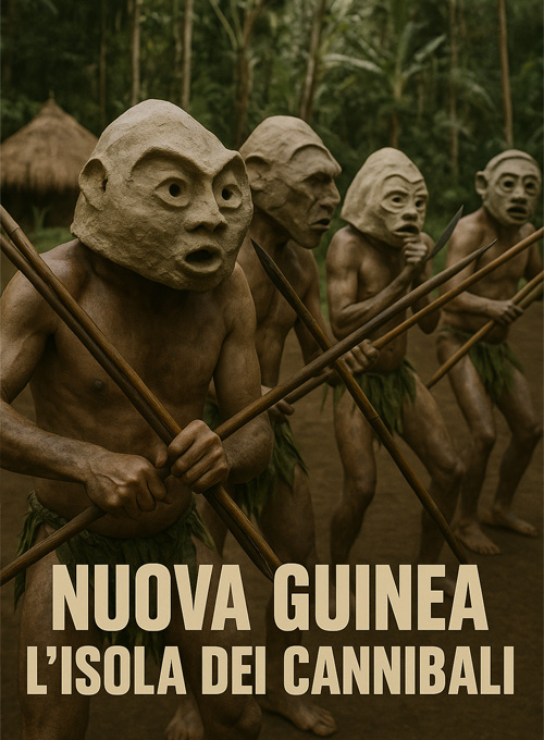 Nuova Guinea Isola dei cannibali cover